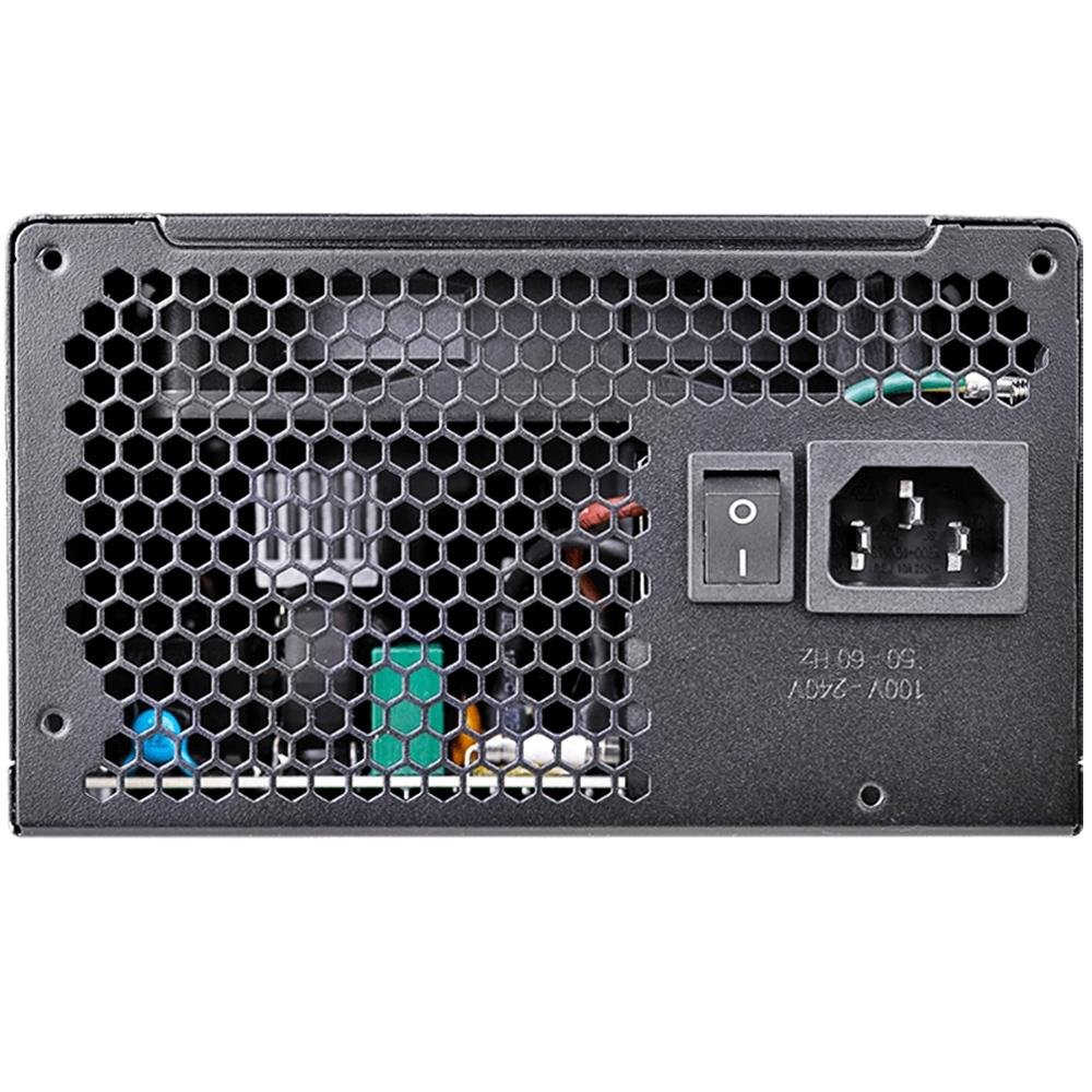 Imagem 5 de 5 do produto Fonte EVGA, 600W, 80 Plus Bronze, PFC Ativo, Sem Cabo, Preto - 100-BR-0600-K