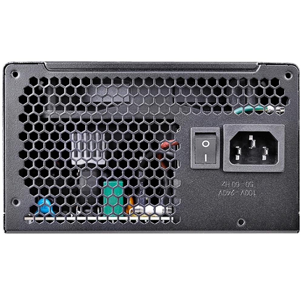 Fonte EVGA, 500W, 80 Plus Bronze, Sem Cabo, Preto - 100-BR-0500-K Fonte EVGA, 500W, 80 Plus Bronze, Sem Cabo, Preto - 100-BR-0500-K