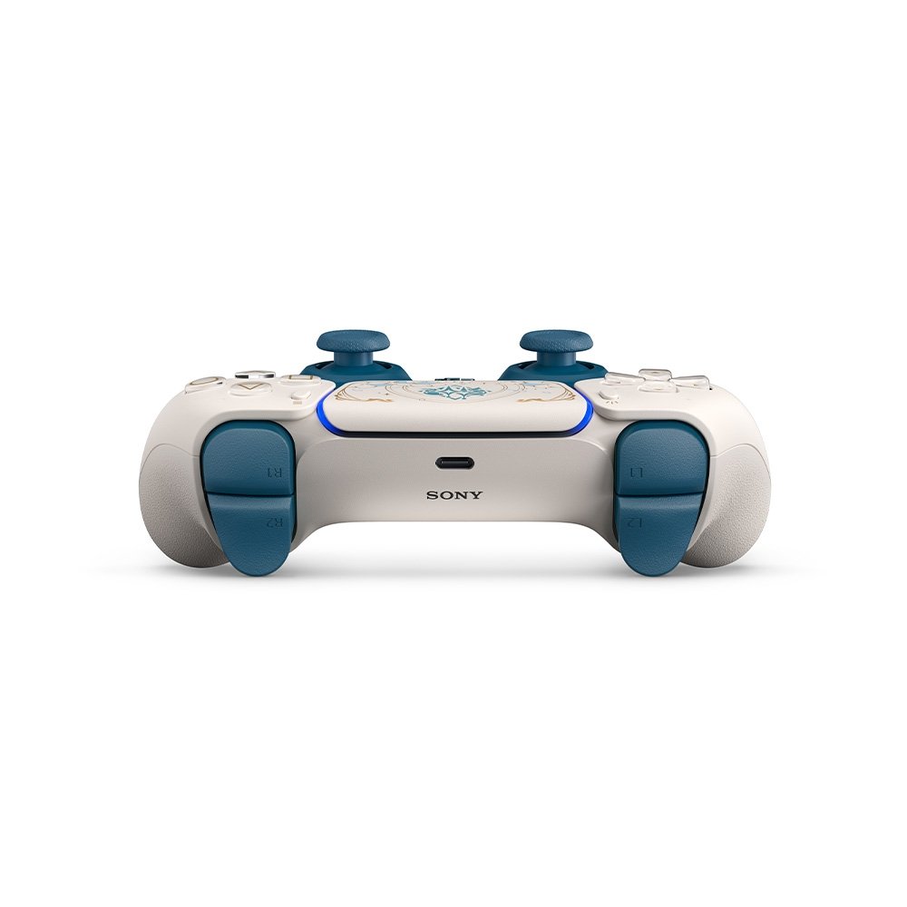 Controle Sem Fio Sony DualSense, Bluetooth, PS5 e PC, Edição Limitada Genshin Impact, Branco e Azul - 1000051748 Controle Sem Fio Sony DualSense, Bluetooth, PS5 e PC, Edição Limitada Genshin Impact, Branco e Azul - 1000051748