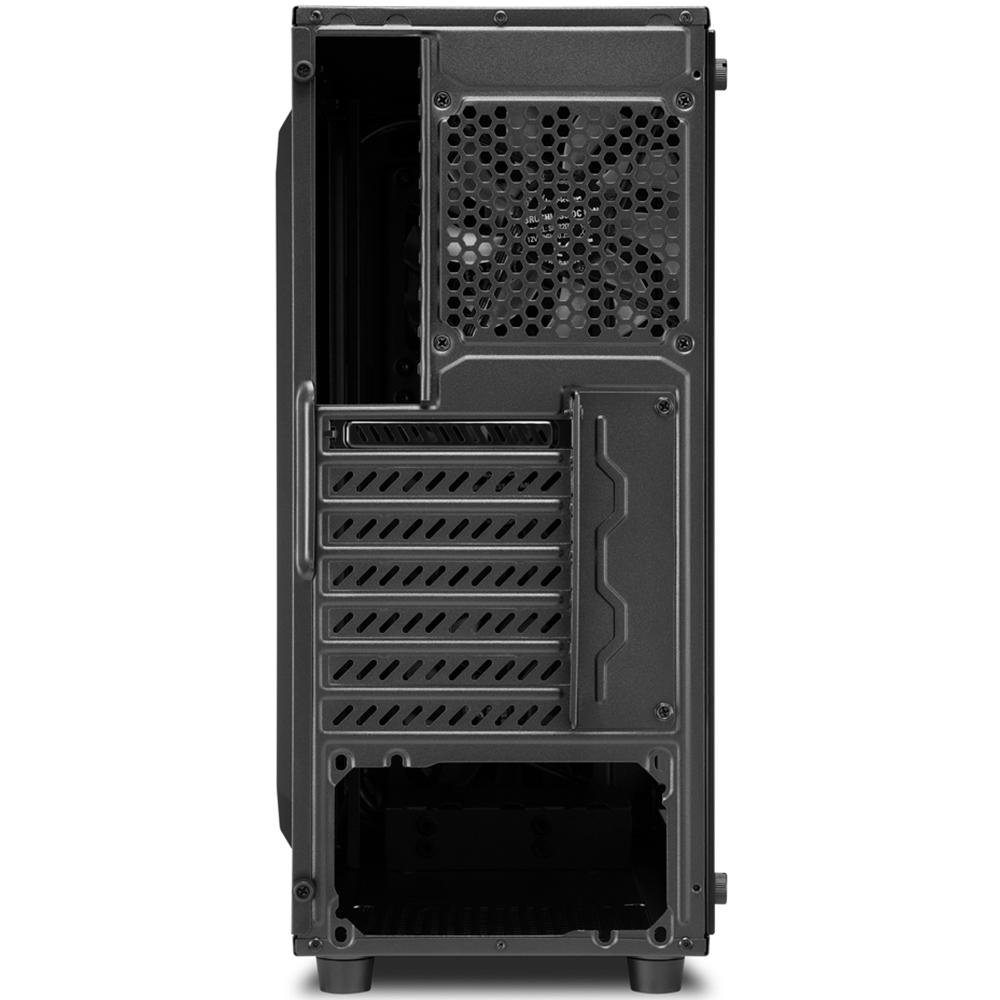 Gabinete Gamer Sharkoon TG4 Blue sem Fonte, Mid Tower, USB 3.0, 4 Fans, Preto com Lateral em Vidro Gabinete Gamer Sharkoon TG4 Blue sem Fonte, Mid Tower, USB 3.0, 4 Fans, Preto com Lateral em Vidro