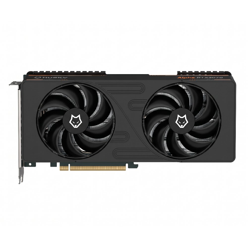 Placa de Vídeo Husky Alpha RTX 3070, NVIDIA, 8GB, GDDR6, 256-Bit, Dual Fan, HDMI, 3x DisplayPort - HVG3070