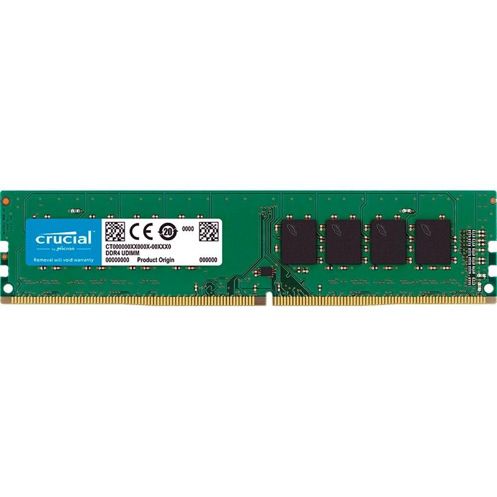 Memória Crucial 4GB, 2666MHz, DDR4, CL19 - CT4G4DFS8266 Memória Crucial 4GB, 2666MHz, DDR4, CL19 - CT4G4DFS8266