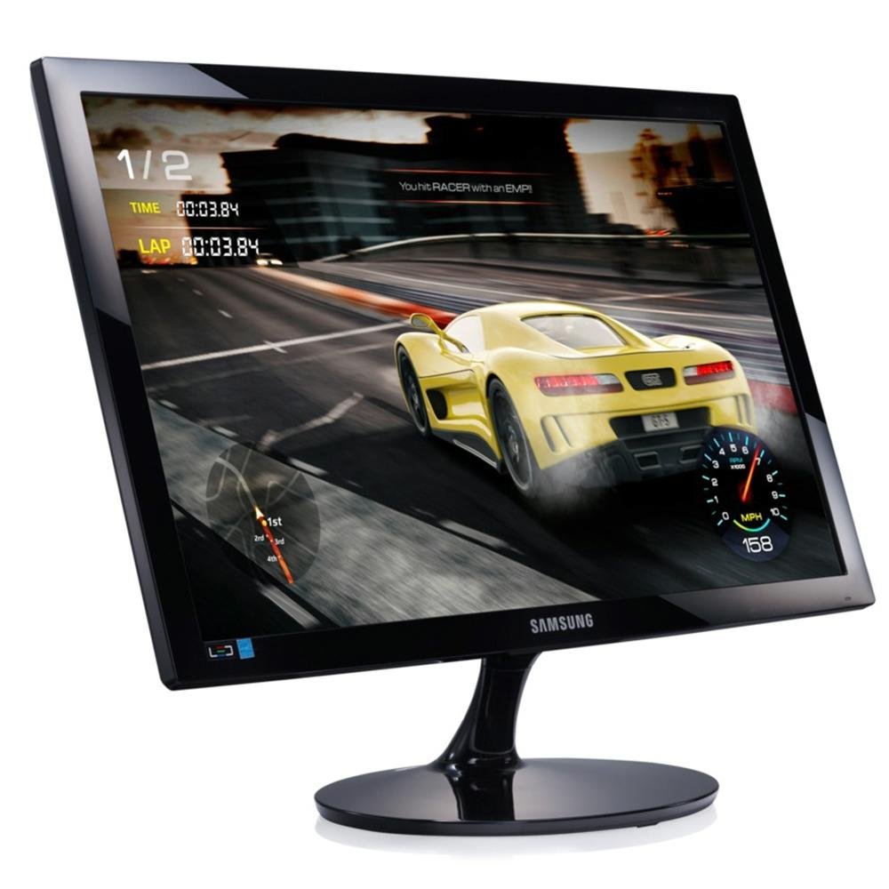 Imagem 4 de 6 do produto Monitor Gamer Samsung 24" Full HD LED, 75 Hz, 1ms, HDMI, Eco Saving Plus, Preto - LS24D332HSXZD