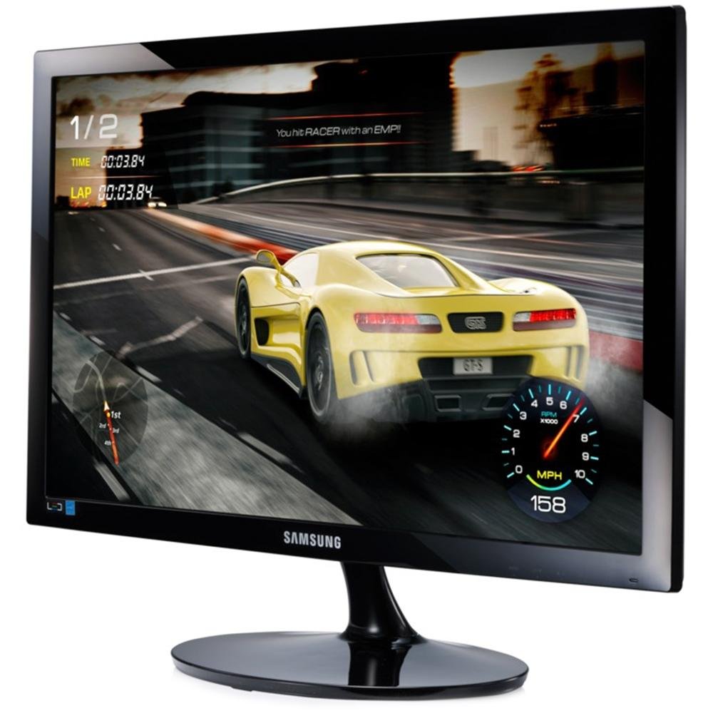 Imagem 3 de 6 do produto Monitor Gamer Samsung 24" Full HD LED, 75 Hz, 1ms, HDMI, Eco Saving Plus, Preto - LS24D332HSXZD