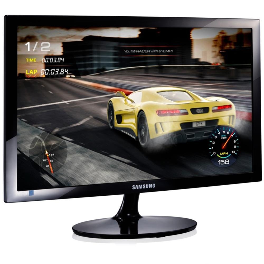 Imagem 2 de 6 do produto Monitor Gamer Samsung 24" Full HD LED, 75 Hz, 1ms, HDMI, Eco Saving Plus, Preto - LS24D332HSXZD