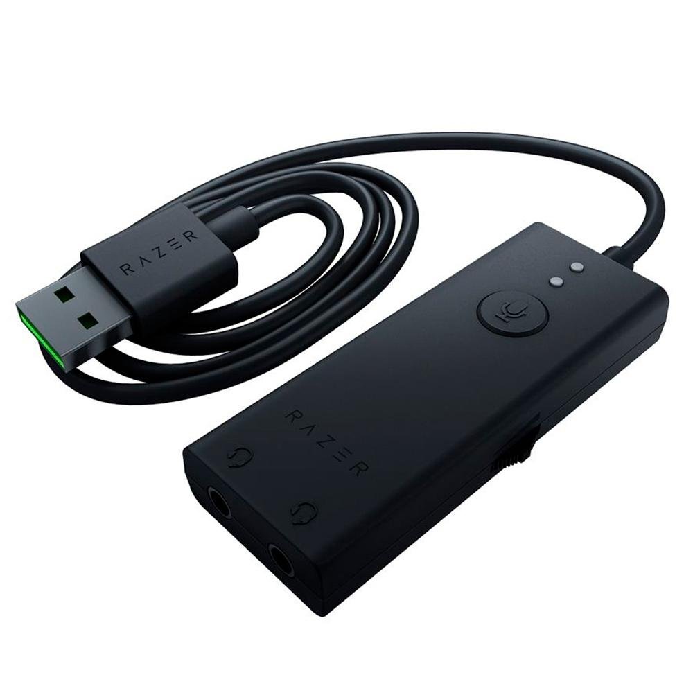 Acessório Razer USB Áudio Enhancer Placa de Som Externa - RZ19-02310100-R3M1 Acessório Razer USB Áudio Enhancer Placa de Som Externa - RZ19-02310100-R3M1