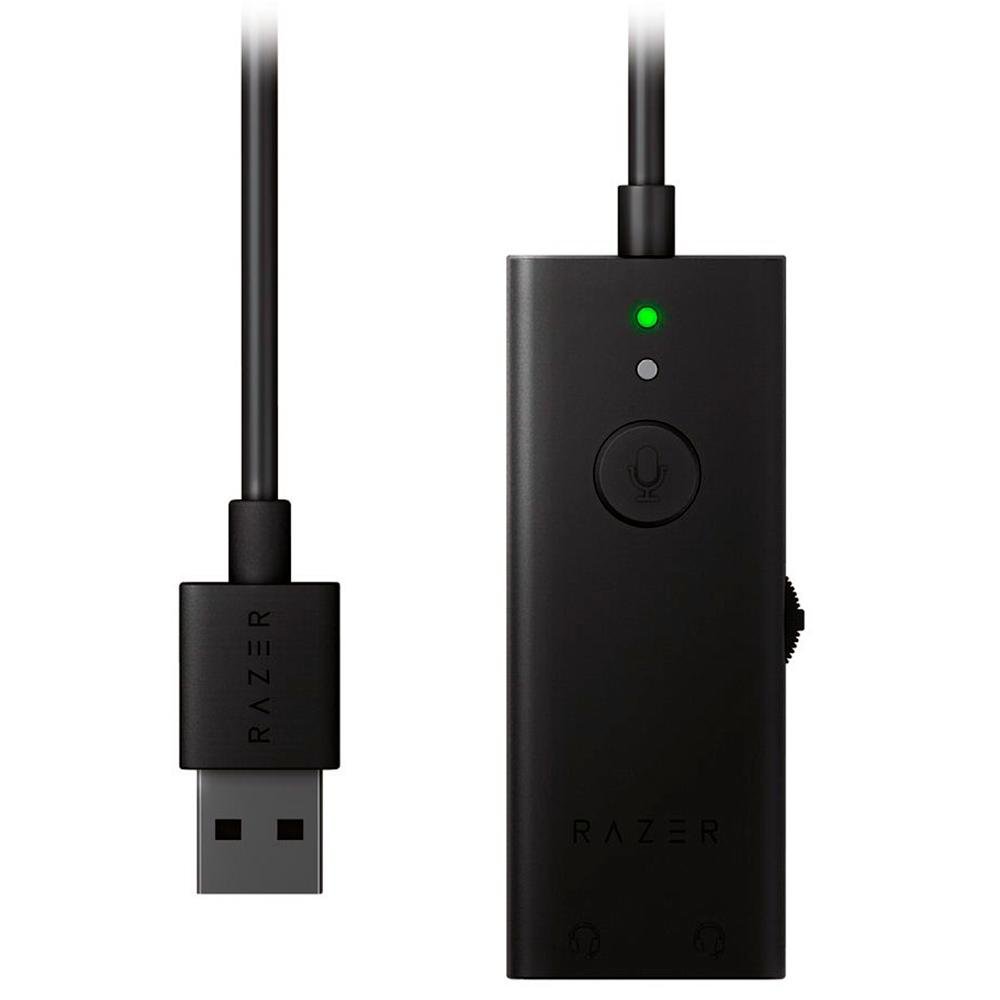 Acessório Razer USB Áudio Enhancer Placa de Som Externa - RZ19-02310100-R3M1 Acessório Razer USB Áudio Enhancer Placa de Som Externa - RZ19-02310100-R3M1