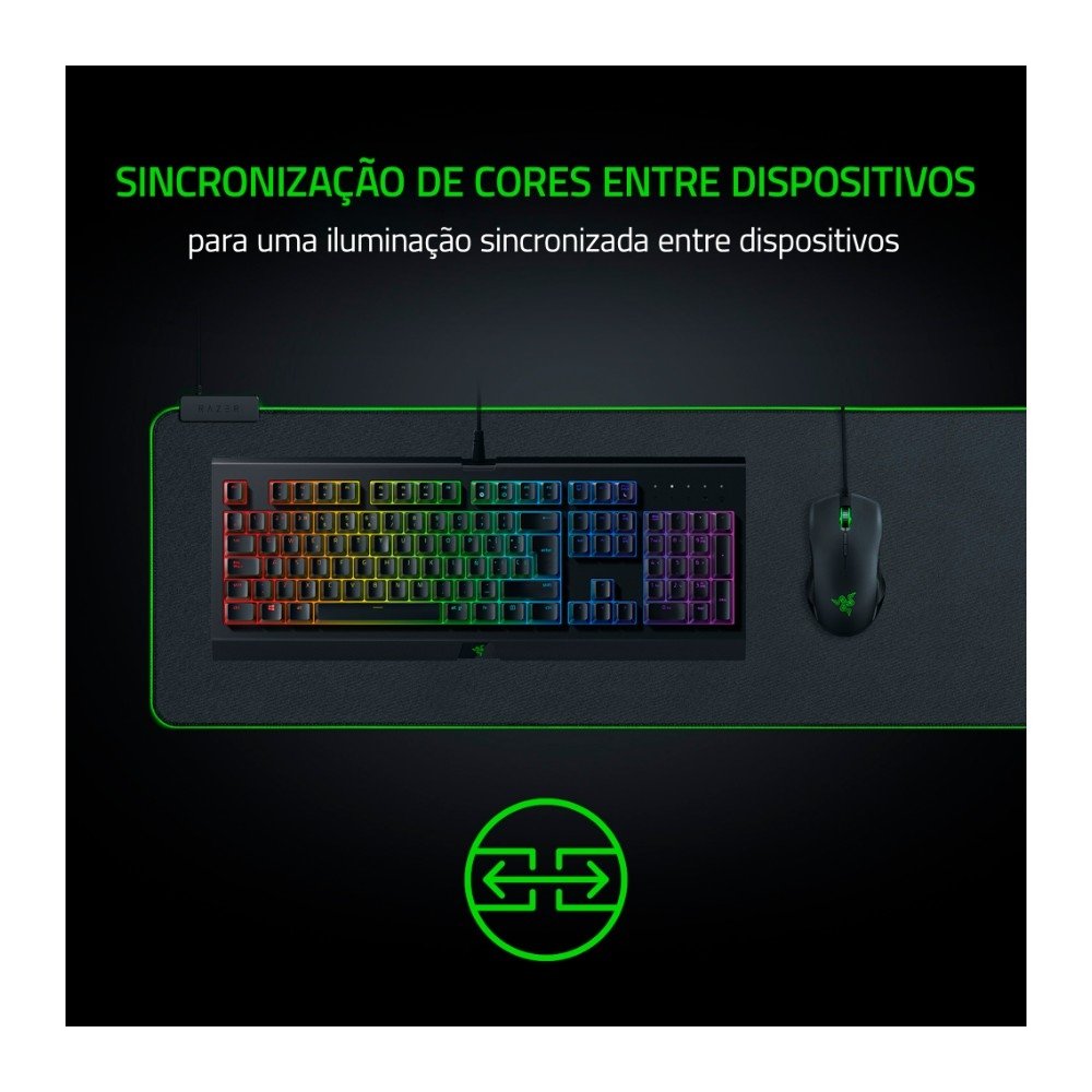 Imagem 4 de 5 do produto Mousepad Gamer Razer Goliathus Chroma, Control/Speed, 920x294mm - RZ02-02500300