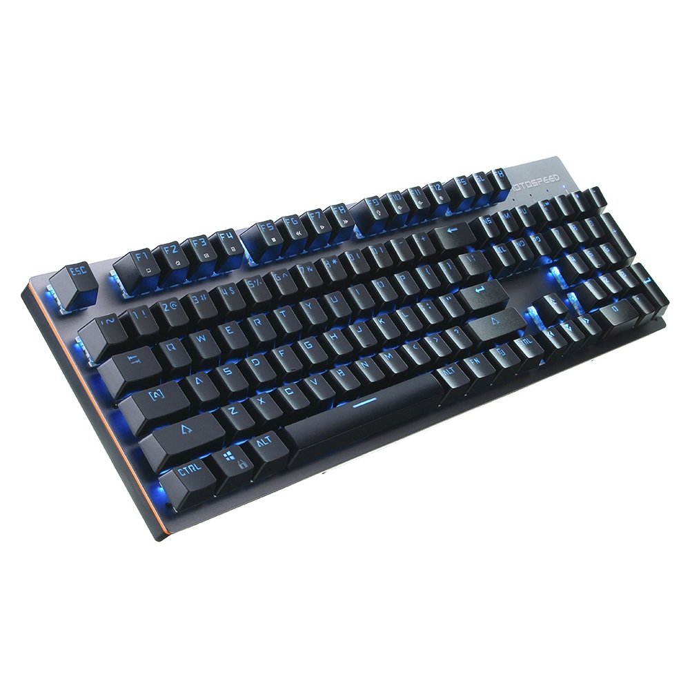 Teclado Sem Fio Mecânico Gamer Motospeed GK89, LED Azul, Wireless, Switch Outemu Black, US - FMSTC0034PTO