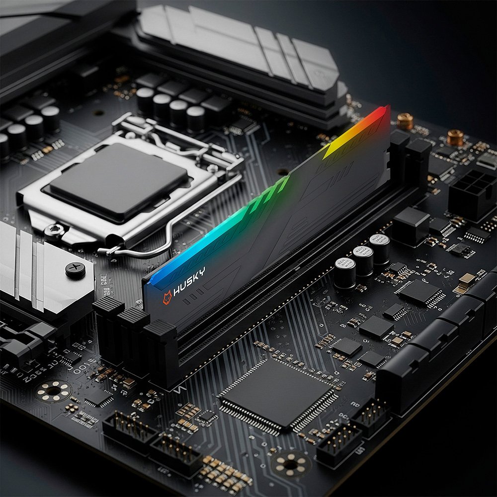 Memória RAM Balão.info Impulse, RGB, 16GB, 3200MHz, DDR4, CL22, Preto - HRM002163222RGB - view 3