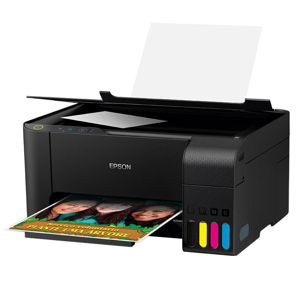 Imagem 2 de 2 do produto Multifuncional Epson EcoTank L3110, Jato de Tinta, Colorida, Bivolt - C11CG87302