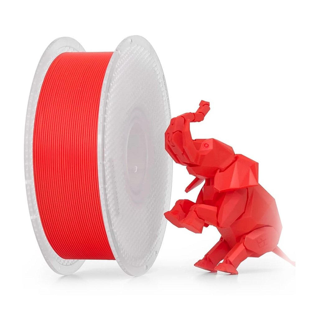 Filamento Bambu Lab para Impressora 3D  PLA Basico - Red - Com carretel reutilizável  1,75mm - 1kg