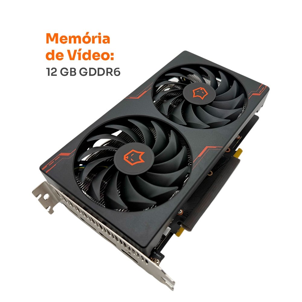 Placa De Vídeo Balão.info Alpha RTX 3060, Nvidia, 12GB, GDDR6, 192-Bit, Dual Fan, HDMI, 3x DisplayPort - HVG023060 - view 4