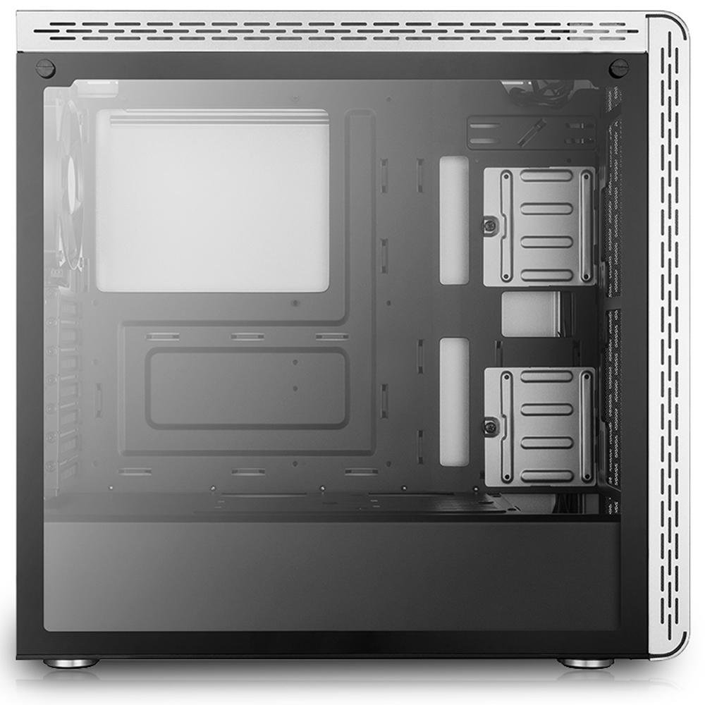 Imagem 5 de 9 do produto Gabinete Gamer Cooler Master MasterBox MS600, 1 Cooler, Lateral em Vidro, Prata - MCB-MS600-SGNN-S00