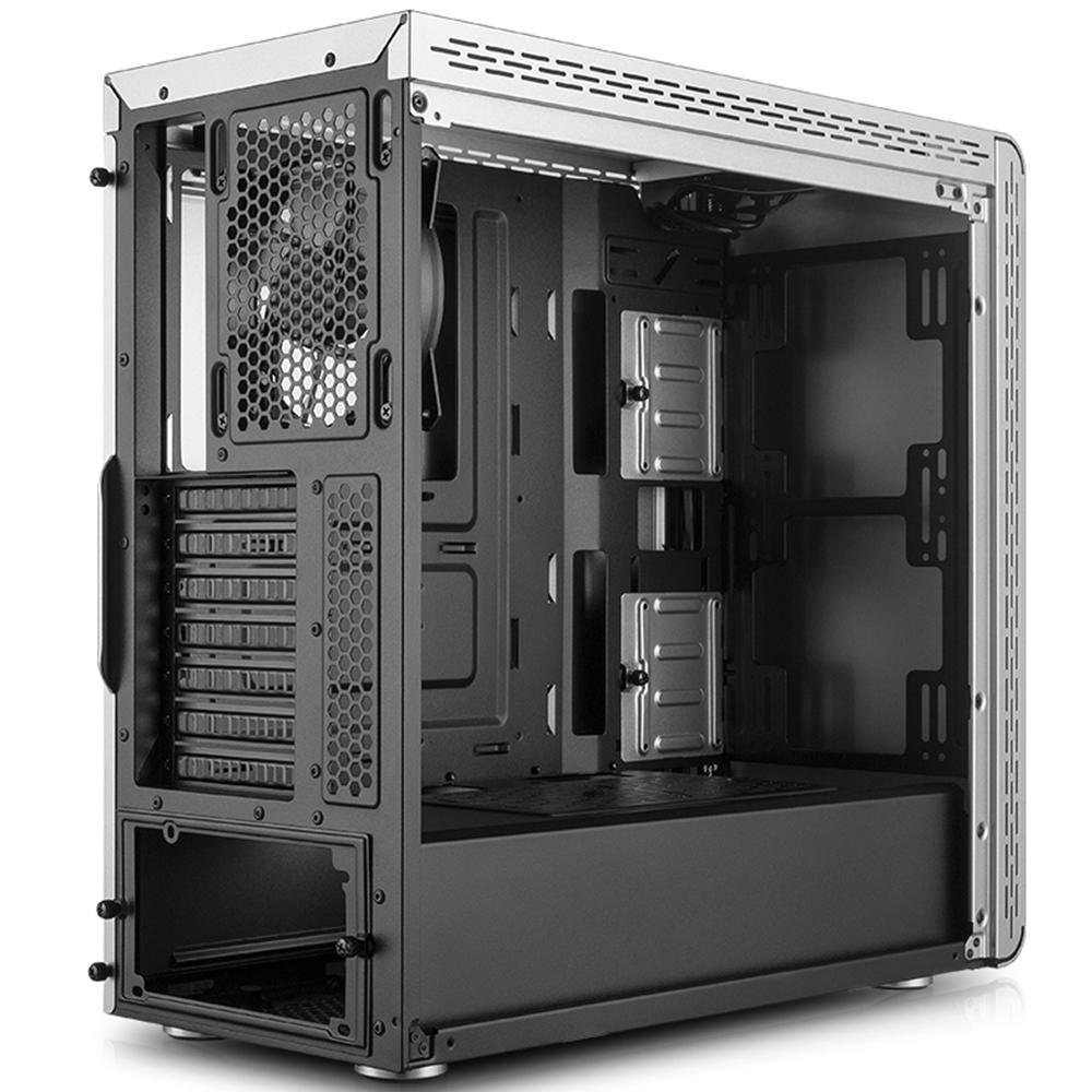 Imagem 8 de 9 do produto Gabinete Gamer Cooler Master MasterBox MS600, 1 Cooler, Lateral em Vidro, Prata - MCB-MS600-SGNN-S00
