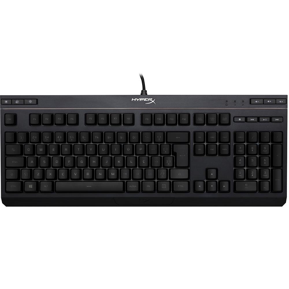 Teclado Gamer HyperX Alloy Core, RGB, ABNT2 - HX-KB5ME2-BR Teclado Gamer HyperX Alloy Core, RGB, ABNT2 - HX-KB5ME2-BR