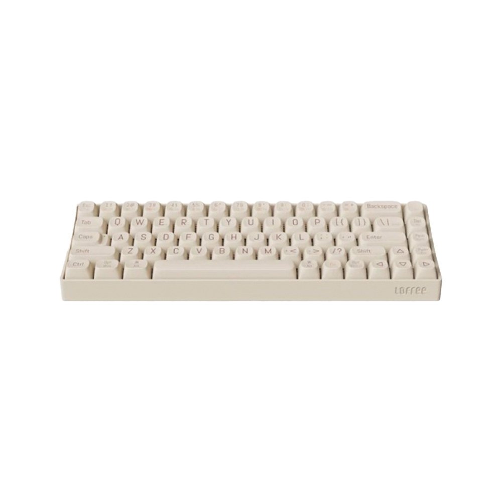 Teclado Mecânico Sem Fio Lofree Touch, Creme, OE913 -1.01.015.0154XQ