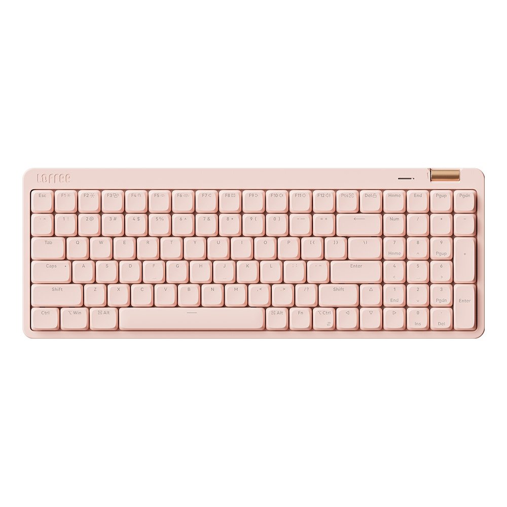 Teclado Mecânico Lofree Flow Lite 100, Low Profile, Layout 96%, Rosa, OE922 - 1.01.022.0009XQ
