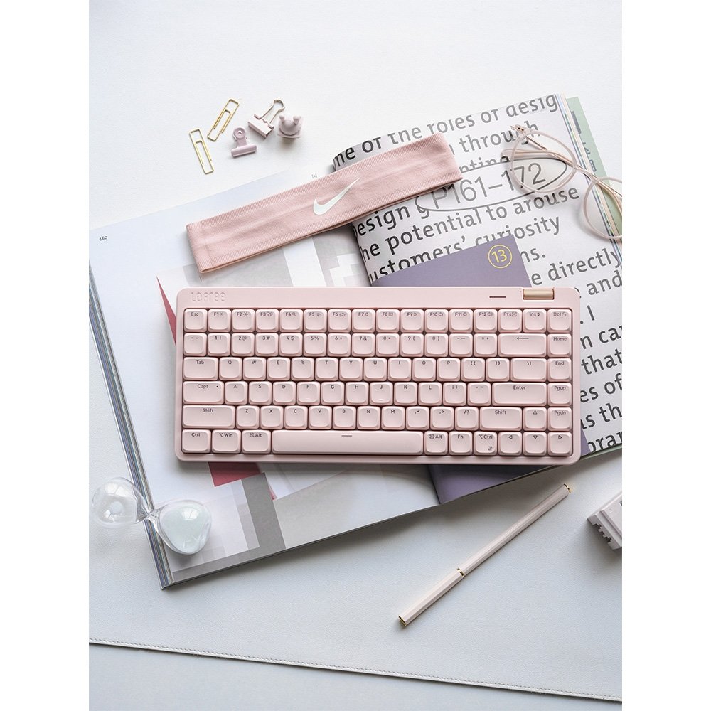 Teclado Mecânico Lofree Flow Lite 100, Low Profile, Layout 96%, Rosa, OE922 - 1.01.022.0009XQ - view 2