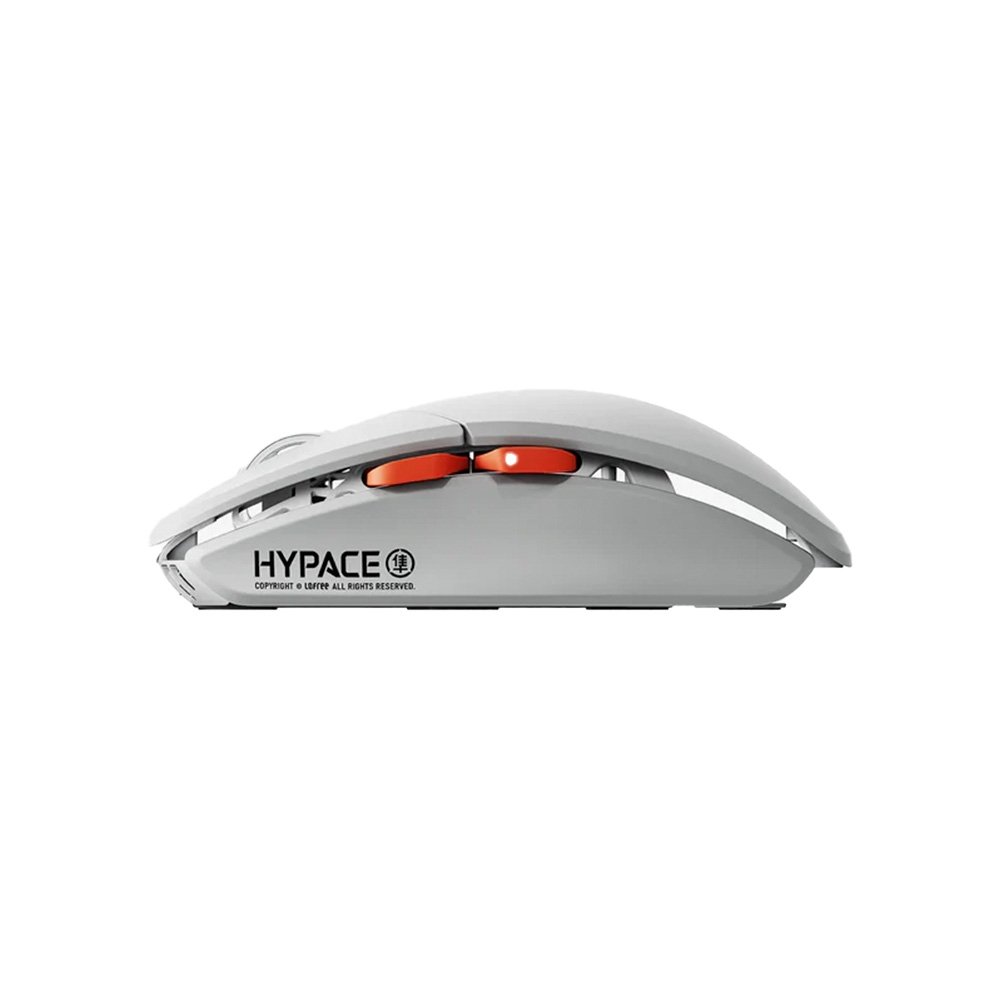 Imagem 5 de 5 do produto Mouse Gamer Sem Fio Lofree Hypace, Cinza, OE923 - 1.01.029.0001