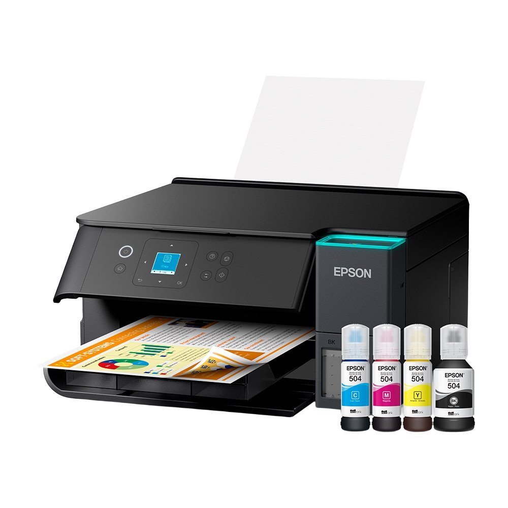 Multifuncional Epson EcoTank L4360 - Wi-Fi Direct, Frente e Verso Automático - view 2
