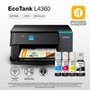 Multifuncional Epson EcoTank L4360 - Wi-Fi Direct, Frente e Verso Automático