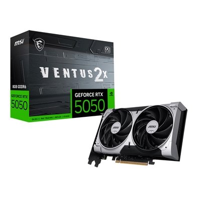  MSI GeForce RTX5050 8GB GDDR6 128BITS VENTUS 2X OC 912-V538-010