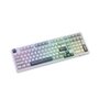 Teclado Mecânico Gamer Sem Fio Attack Shark X98, RGB, Tri-Mode, Starlight White - X98 Starlight White