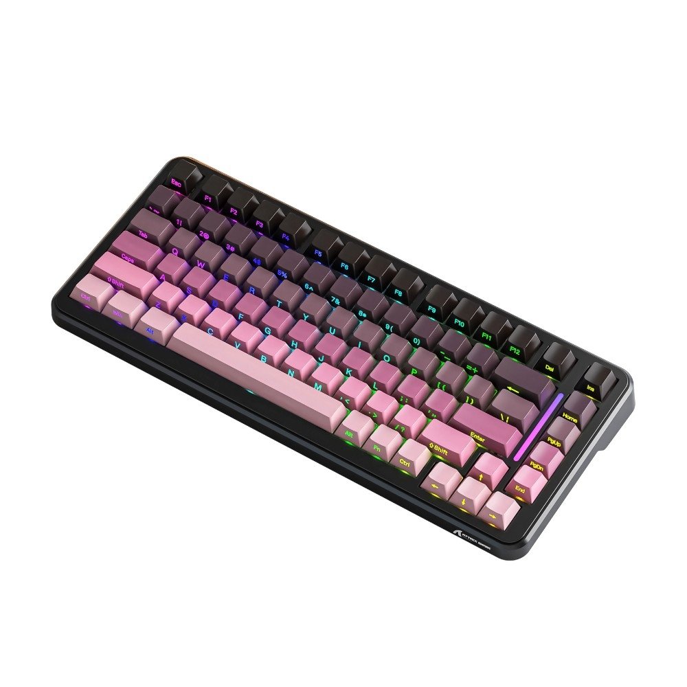 Teclado Sem Fio Mecânico Gamer Attack Shark M86, RGB, Tri-Mode Wireless Bluetooth USB-C, Blackberry ( Balão.info - foto 2