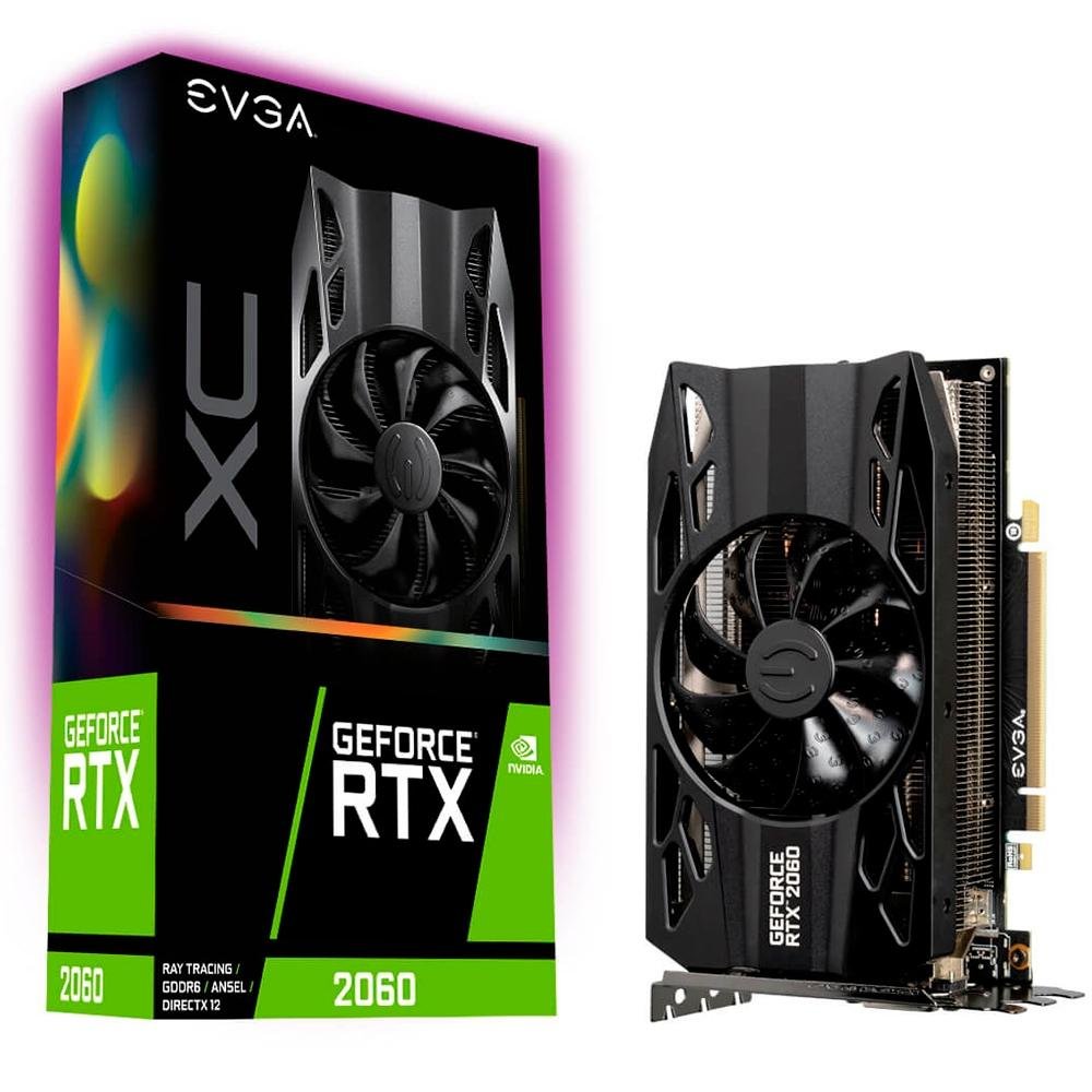 Placa de Vídeo EVGA NIVIDA GeForce RTX 2060 XC | KaBuM!