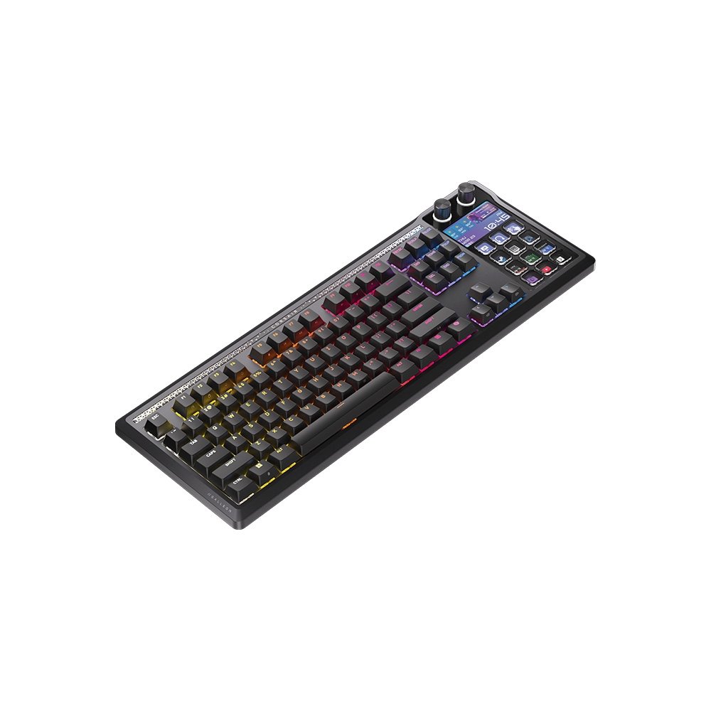 Imagem 6 de 10 do produto Teclado Mecânico Gamer Corsair Galleon 100 SD, Tela Stream Deck, RGB, Switch Corsair MLX Pulse, Preto - CH-912A31I-NA