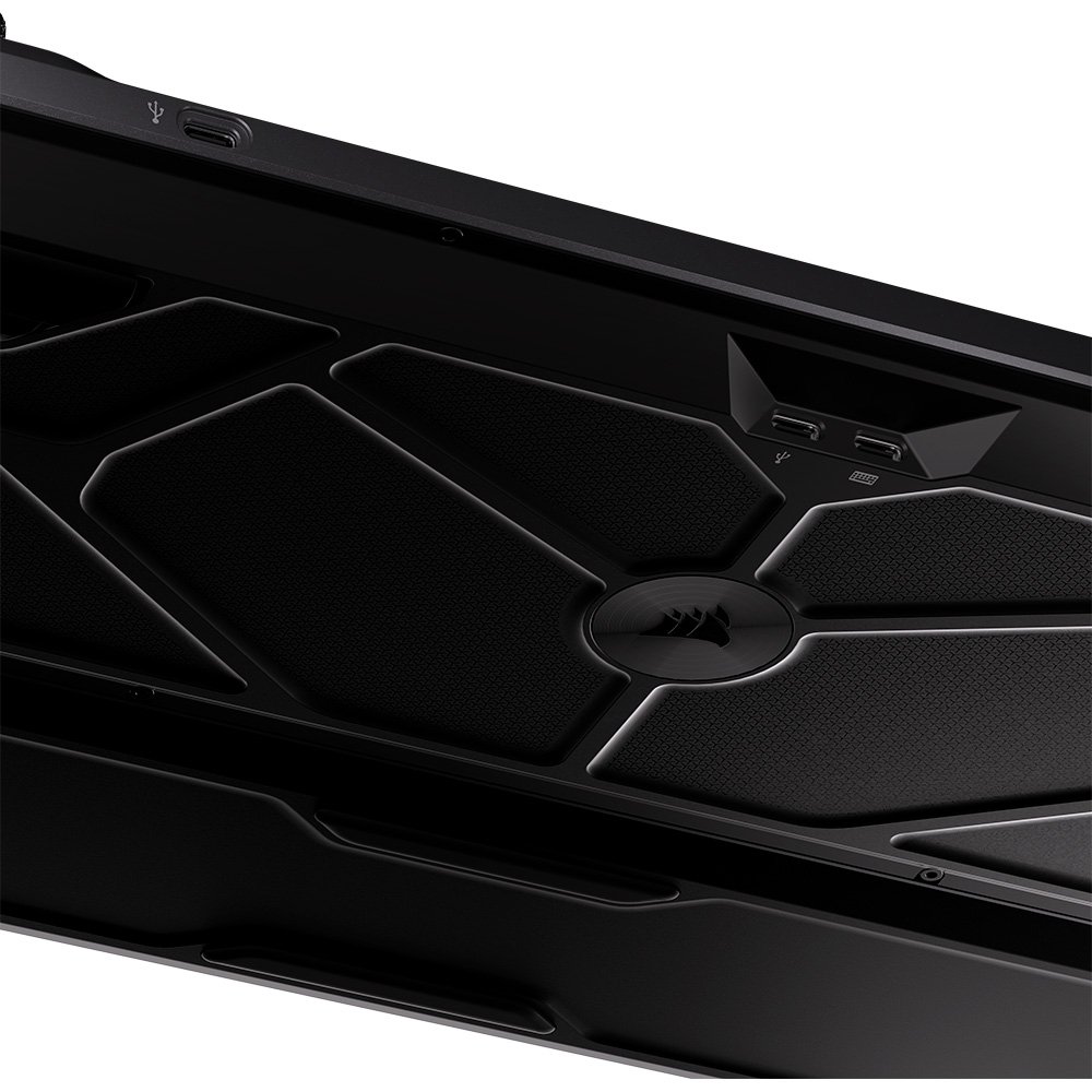 Imagem 9 de 10 do produto Teclado Mecânico Gamer Corsair Galleon 100 SD, Tela Stream Deck, RGB, Switch Corsair MLX Pulse, Preto - CH-912A31I-NA