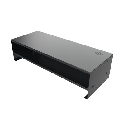 Suporte Ergonômico de Mesa para Monitor e Notebook Ergofirst, com Prateleira, Preto - MR06