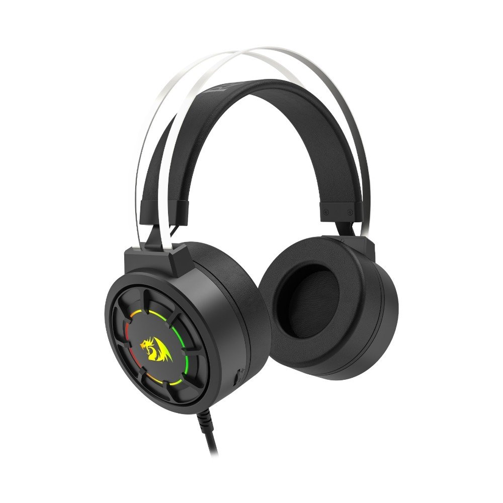 Imagem 2 de 7 do produto Headset Gamer Redragon Grendel, RGB, Som Surround 7.1, Driver 53mm, USB, Preto - H314-RGB