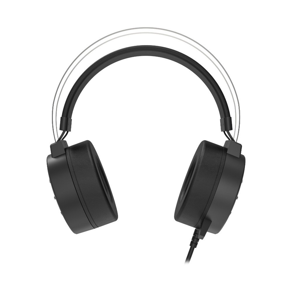 Imagem 3 de 7 do produto Headset Gamer Redragon Grendel, RGB, Som Surround 7.1, Driver 53mm, USB, Preto - H314-RGB