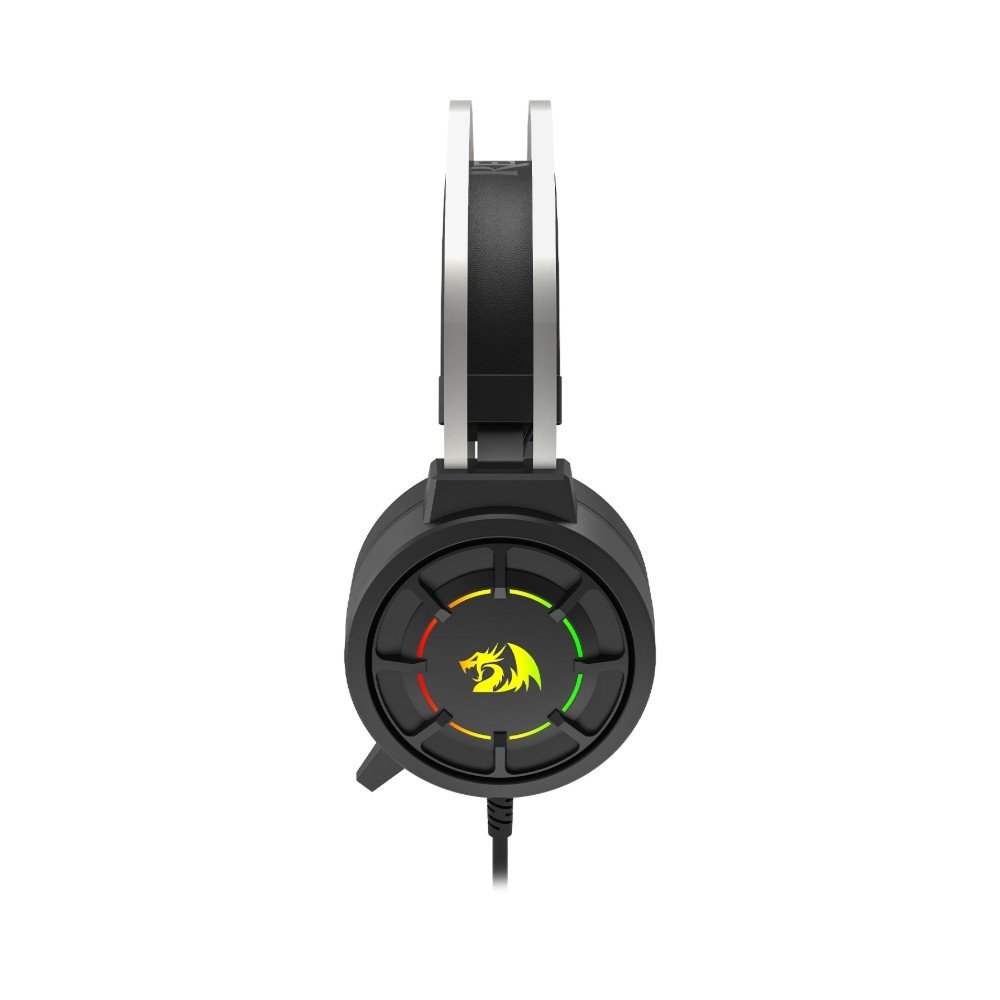 Imagem 4 de 7 do produto Headset Gamer Redragon Grendel, RGB, Som Surround 7.1, Driver 53mm, USB, Preto - H314-RGB