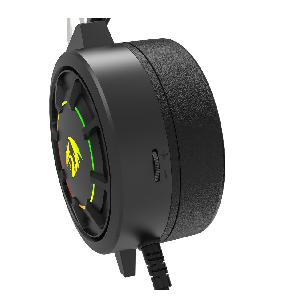 Imagem 7 de 7 do produto Headset Gamer Redragon Grendel, RGB, Som Surround 7.1, Driver 53mm, USB, Preto - H314-RGB