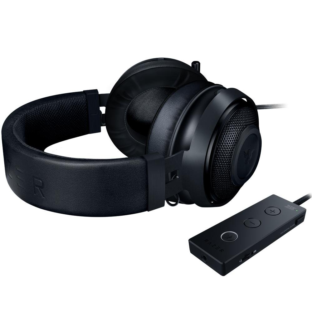 【新品】Razer KRAKEN TOURNAMENTEDITION BLACK Headset Gamer Razer Kraken Tournament Black - USB | KaBuM!