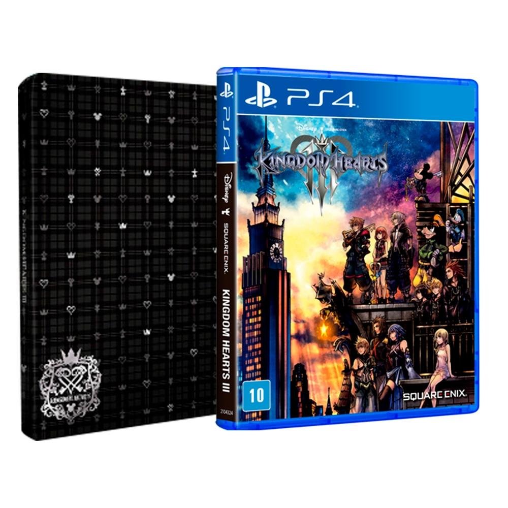 Game Kingdom Hearts III Steelbook PS4 Game Kingdom Hearts III Steelbook PS4