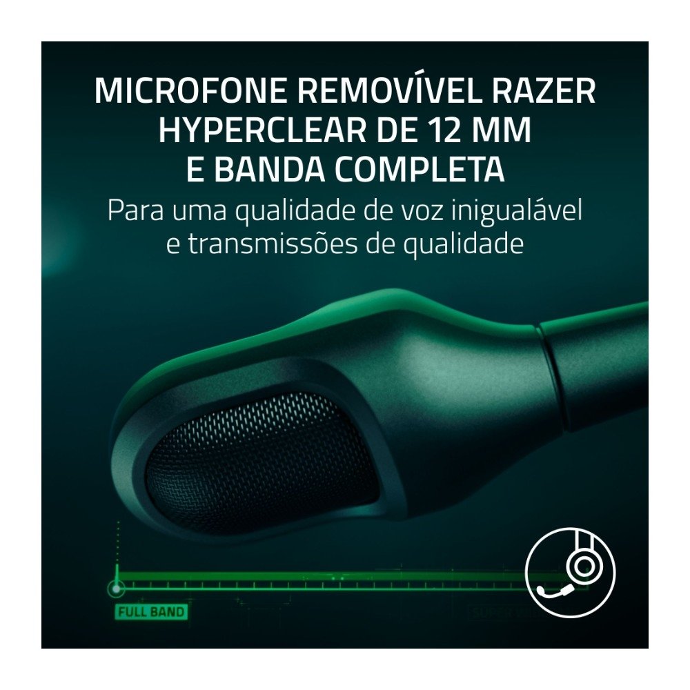 Imagem 3 de 5 do produto Headset Gamer Razer BlackShark V3 Pro Sem Fio ANC, Drivers 50mm, Bluetooth, Preto - RZ04-05400100
