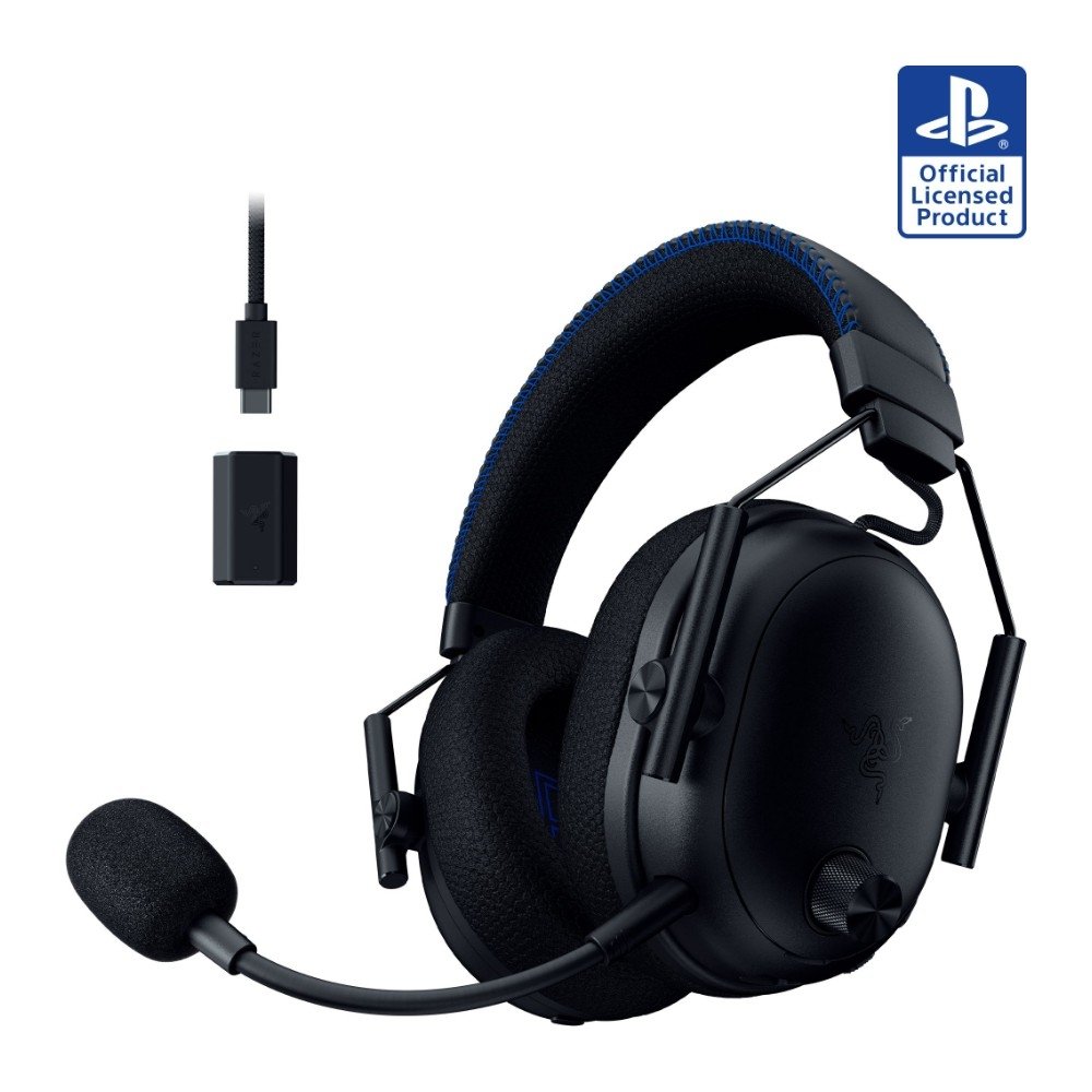 Imagem 2 de 6 do produto Headset Gamer Sem Fio Razer BlackShark V3 Pro, ANC, Microfone Full Band, Drivers 50mm, Preto - RZ04-05400500