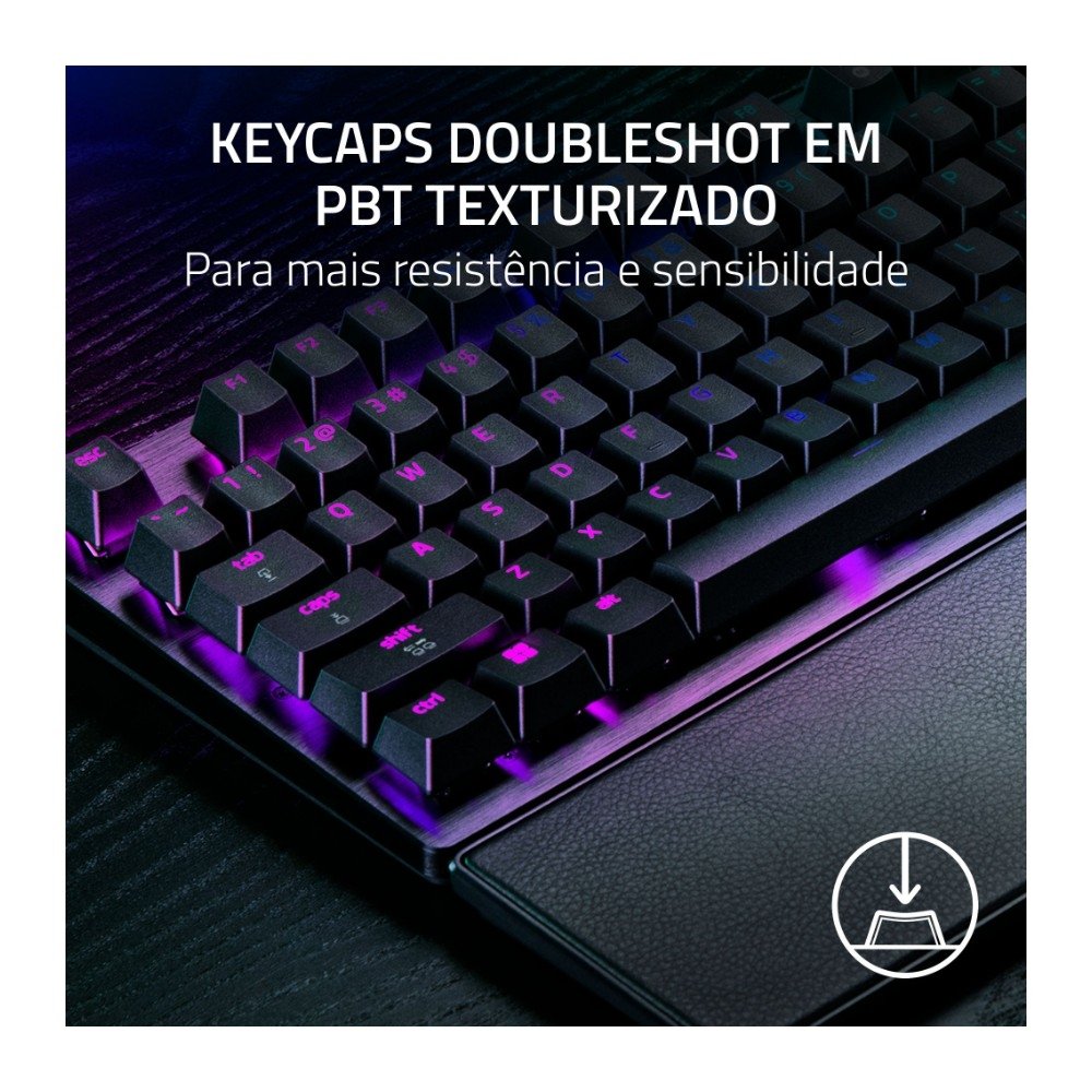 Teclado Mecânico Gamer ( Balão.info) V3 Pro 8KHz, RGB, Switch Analógico Óptico, Rapid Trigger, Layout US, Alumínio - RZ03-( Balão.info - foto 3