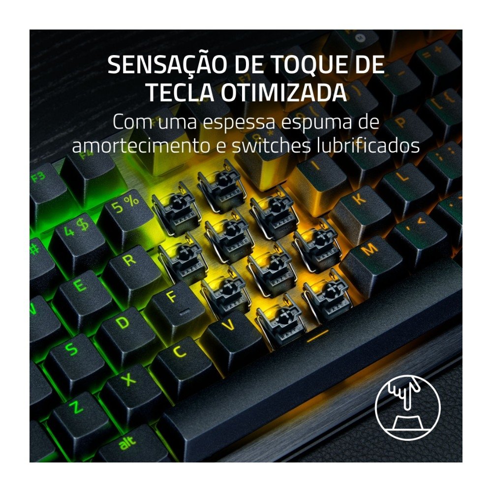 Teclado Mecânico Gamer ( Balão.info) V3 Pro 8KHz, RGB, Switch Analógico Óptico, Rapid Trigger, Layout US, Alumínio - RZ03-( Balão.info - foto 5