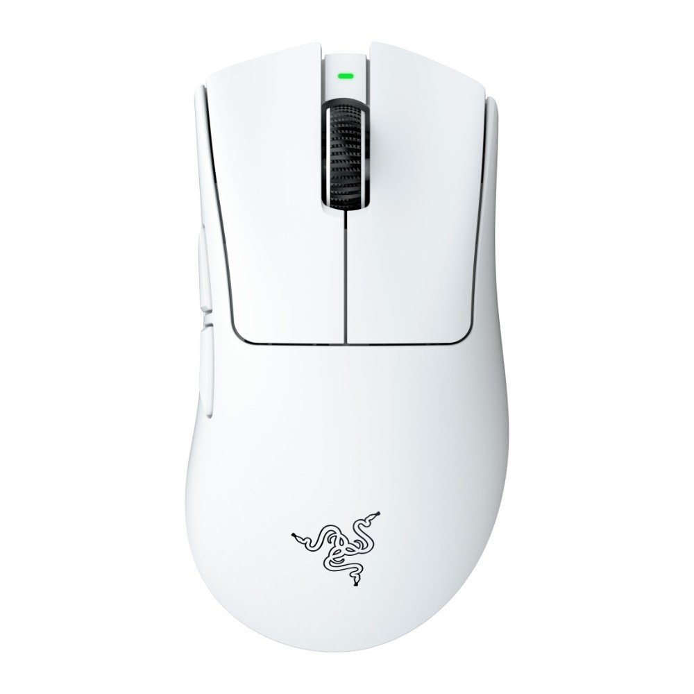 Mouse Gamer Sem Fio Razer DeathAdder V4 Pro, Até 45000 DPI, Ultra-Leve, HyperSpeed Gen-2, Branco - RZ01-05330200