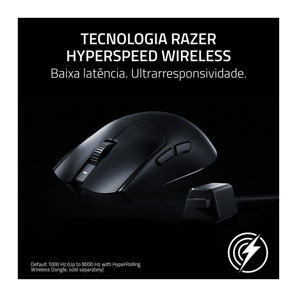 Mouse Gamer Sem Fio ( Balão.info) Pro SE, ( Balão.info) DPI, Ultra-Leve, Edição Especial, Preto - RZ01-( Balão.info - foto 4