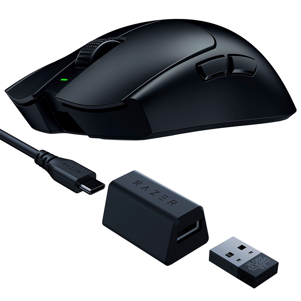 Mouse Gamer Sem Fio Razer Viper V3 Pro SE, 35000 DPI, Ultra-Leve, Edição Especial, Preto - RZ01-04550100 - view 3