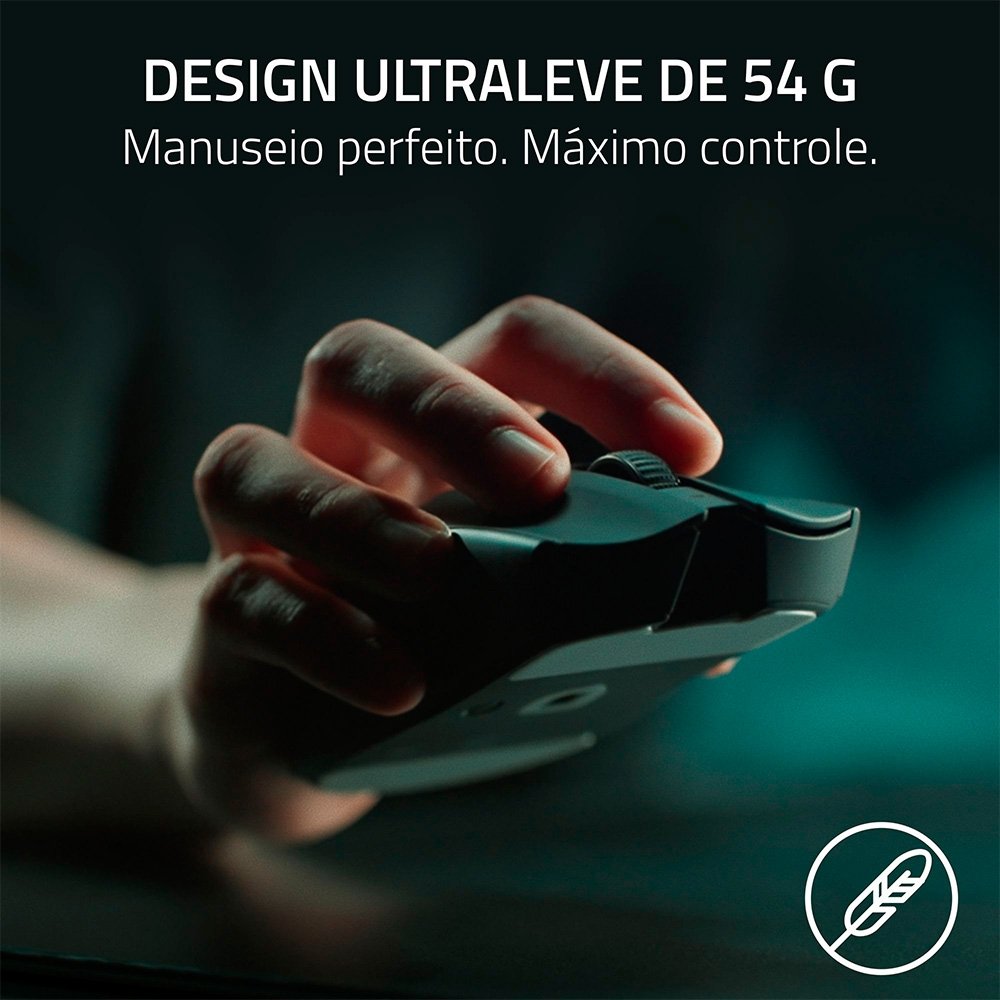 Mouse Gamer Sem Fio Razer Viper V3 Pro SE, 35000 DPI, Ultra-Leve, Edição Especial, Preto - RZ01-04550100 - view 8
