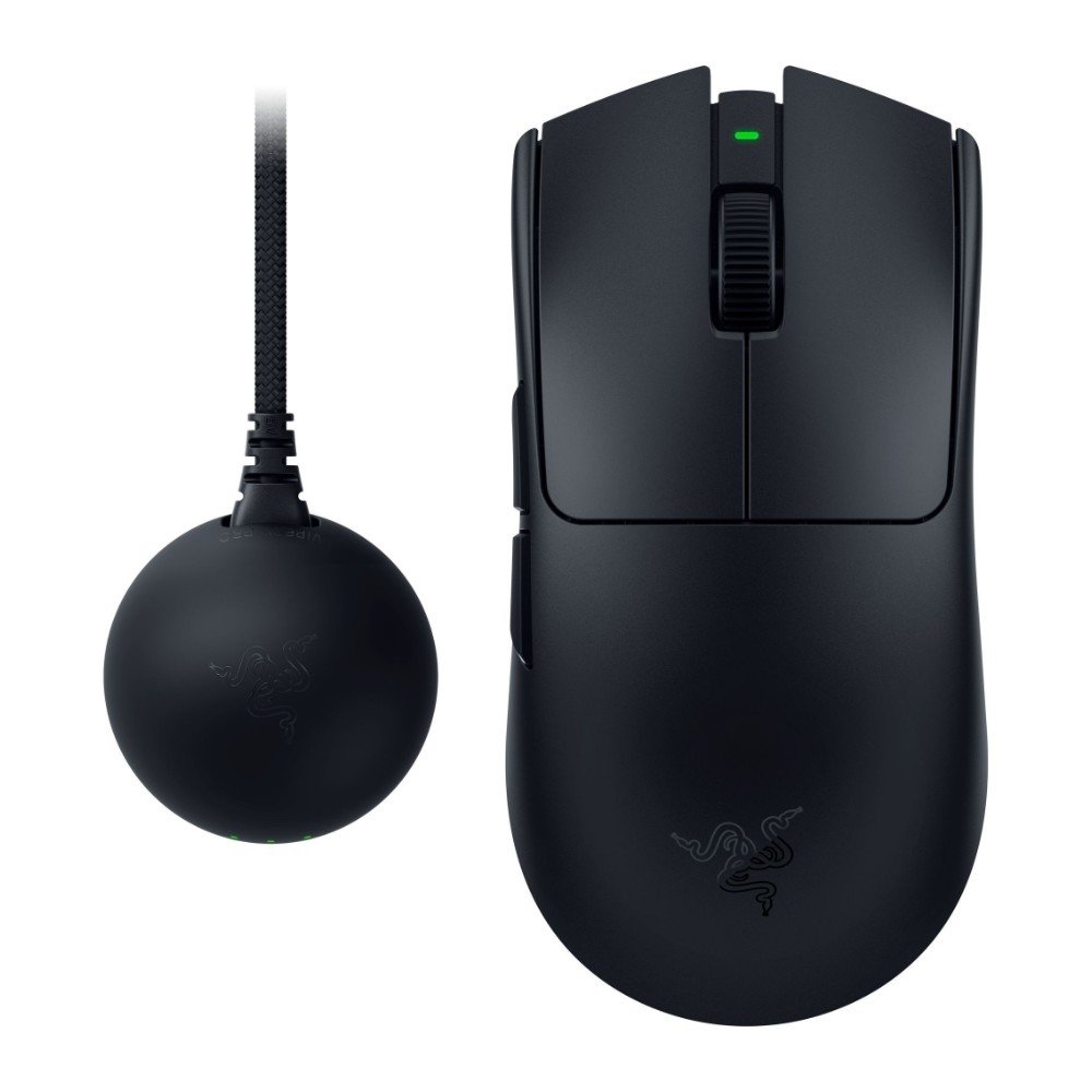 Mouse Gamer Sem Fio Razer Viper V4 Pro, 50000 DPI, Ultra-Leve, Polling 8K, Preto - RZ01-05630100