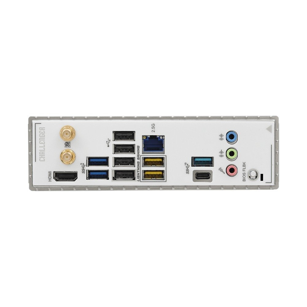Placa-Mãe ASRock B850 Challenger WiFi White, AMD AM5, ATX, DDR5 - 90-MXBTF0-A0UAYZ