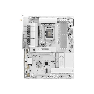 Placa-Mãe ASRock B860 Challenger WiFi White, Intel LGA 1851, ATX, DDR5 - 90-MXBUB0-A0UAYZ